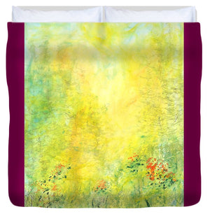 A Bath of Love's Light - Duvet Cover