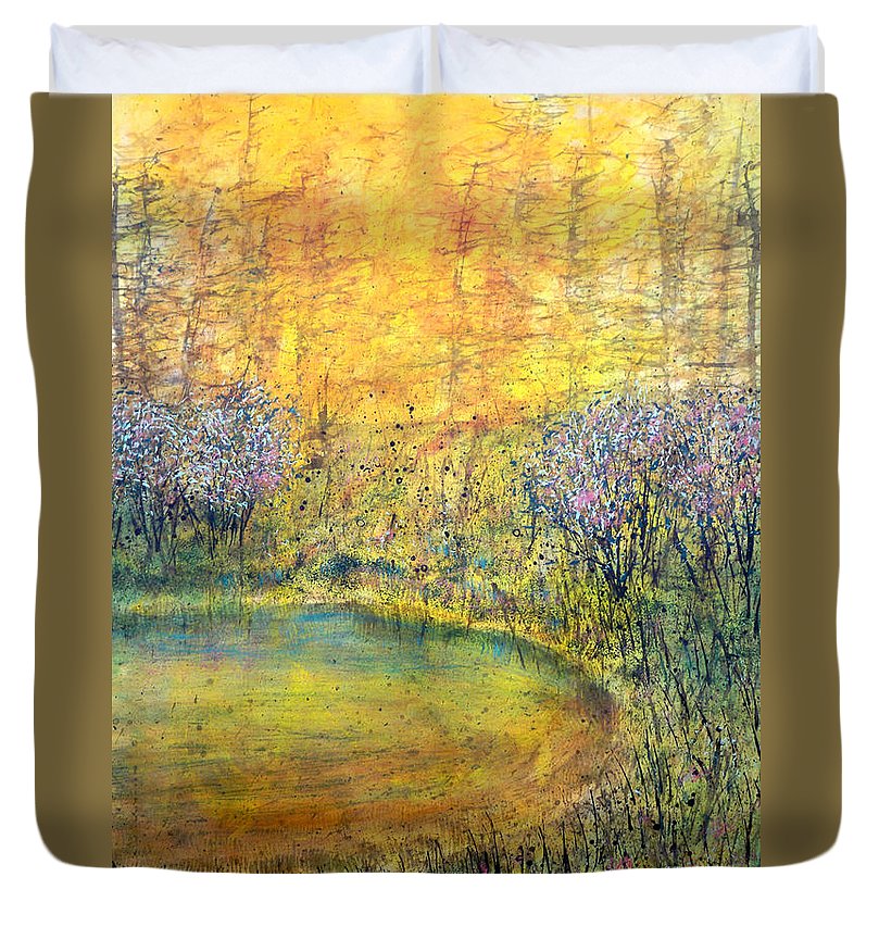 A Time and Place to Simply Be - Duvet Cover