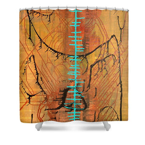 An Entrance to the Beyond - Shower Curtain