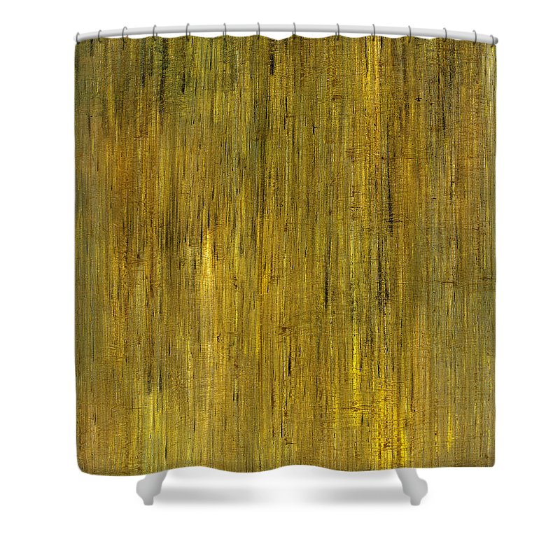 Being Beautiful in Olive - Shower Curtain