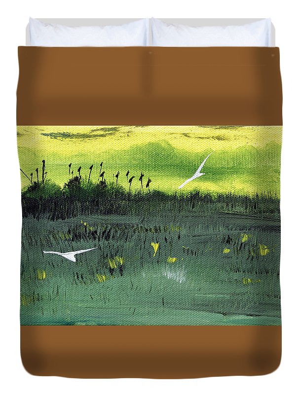 Beside an Inland Sea - Duvet Cover