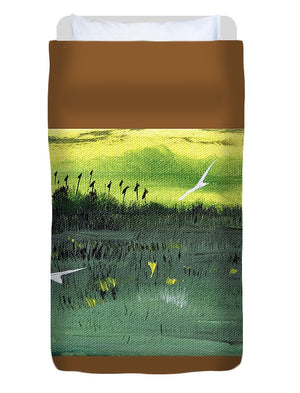 Beside an Inland Sea - Duvet Cover