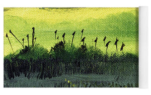 Beside an Inland Sea - Yoga Mat