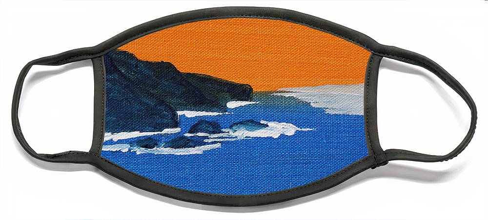 Big Sur Fogbank - Face Mask