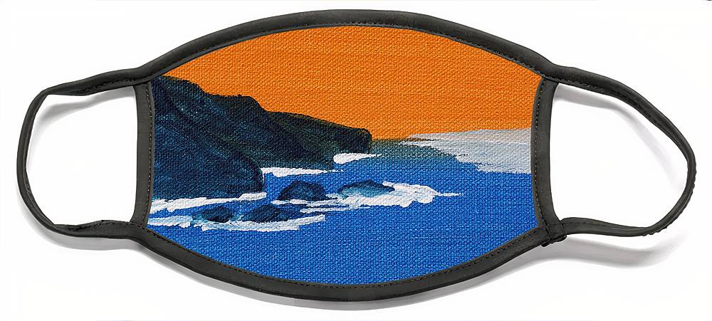 Big Sur Fogbank - Face Mask