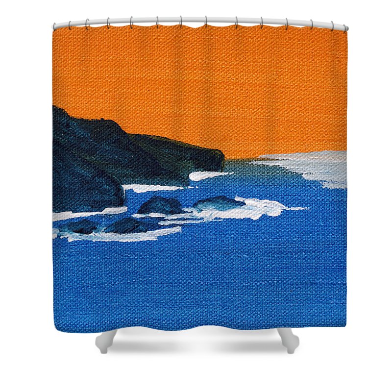 Big Sur Fogbank - Shower Curtain