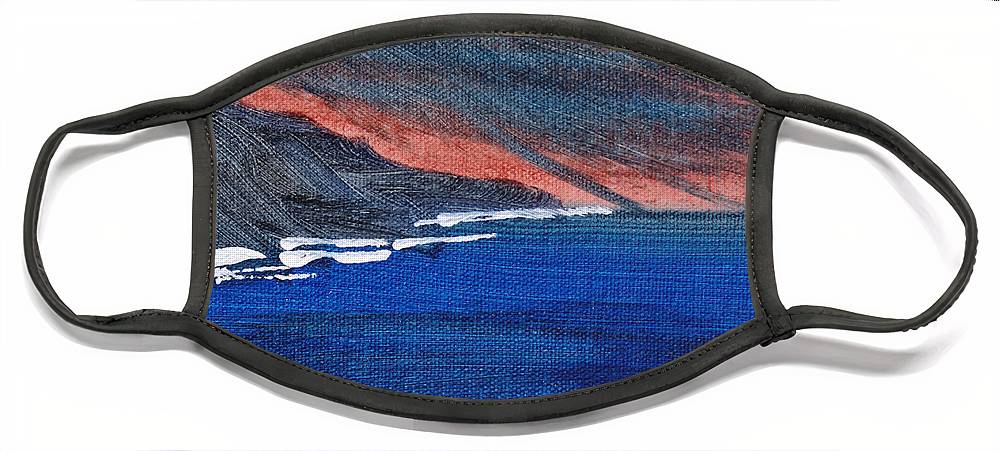Big Sur Memory  - Face Mask