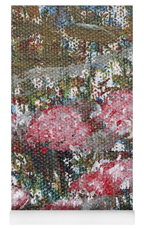 Blossoms in Water - Yoga Mat