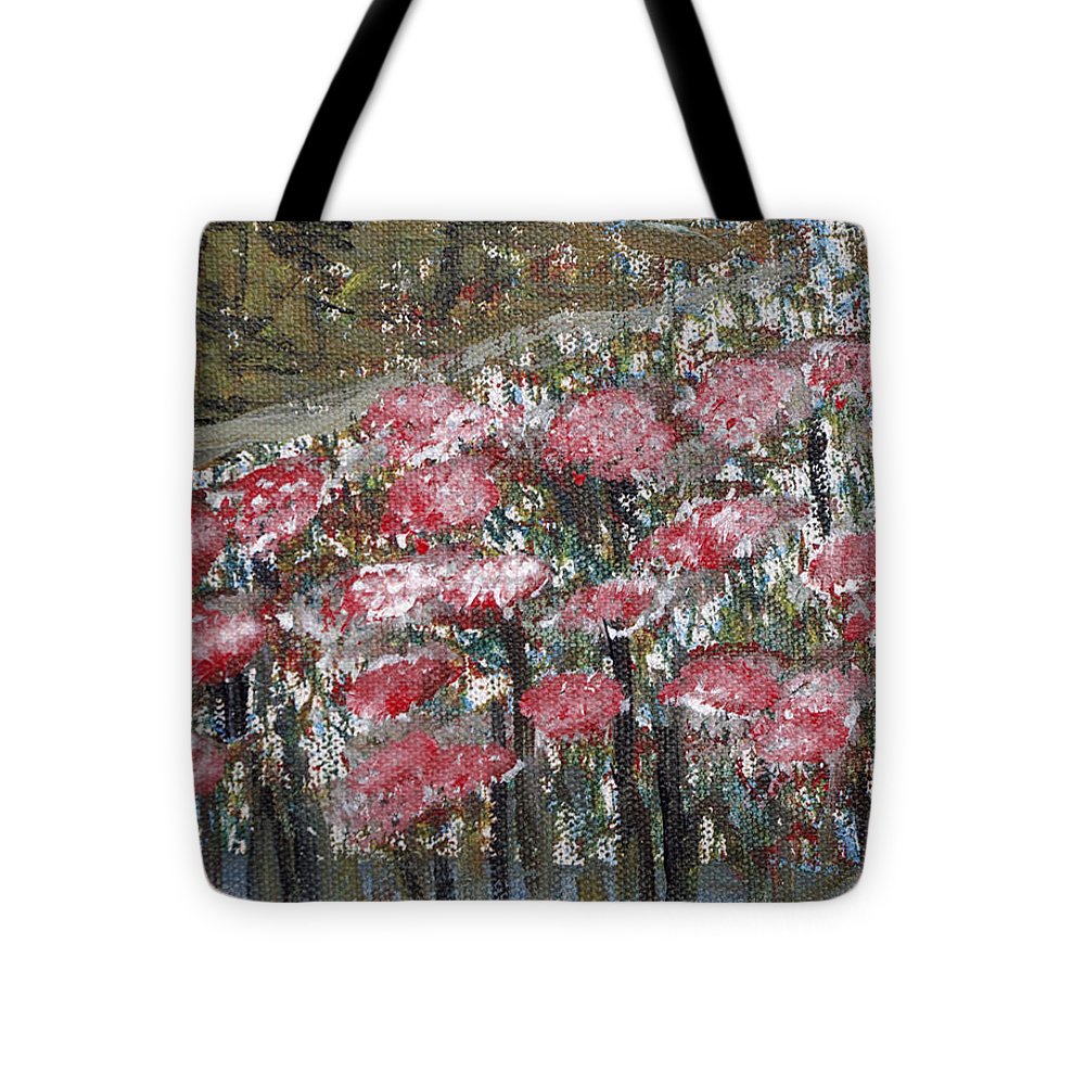 Blossoms in Water - Tote Bag