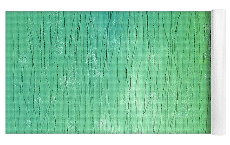 Delicately Reaching Upwards - Yoga Mat