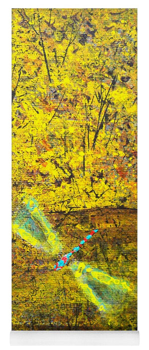 Dragonfly Above Water - Yoga Mat