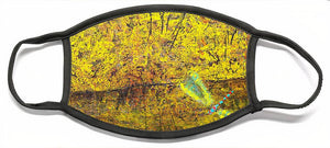 Dragonfly Above Water - Face Mask