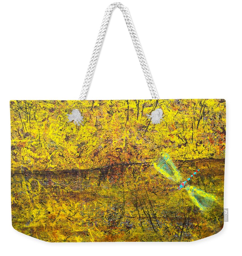 Dragonfly Above Water - Weekender Tote Bag