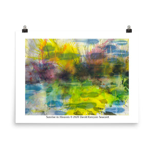 Sunrise in Heaven 18x24 Poster
