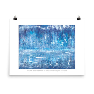 Frozen Wild Freedom 18" x 24" Poster