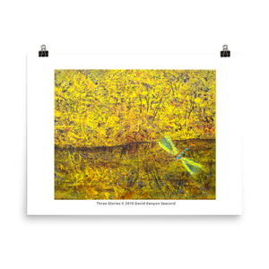 Three Glories 18" x 24" Poster
