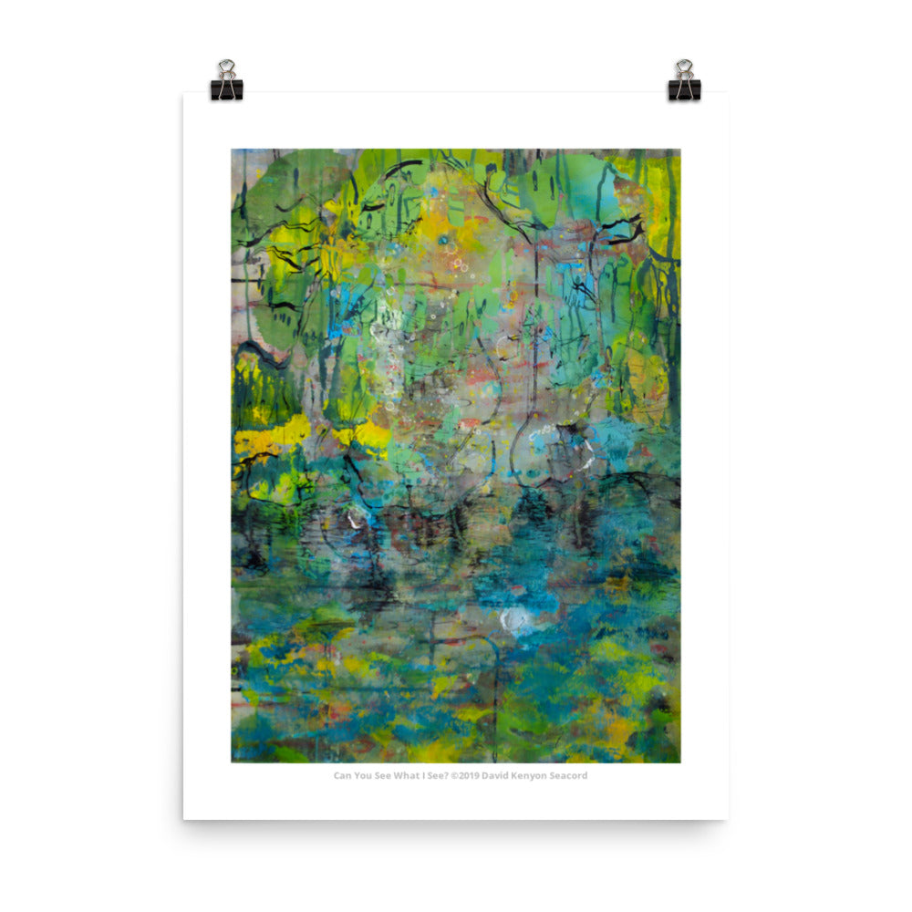 Can You See What I See? 18" x 24" Poster
