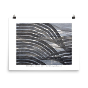Flying Over Infinity 18" x 24" Poster