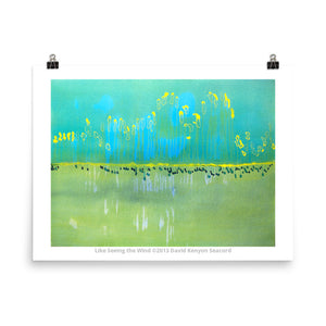 Like Seeing the Wind 18" x 24" Poster