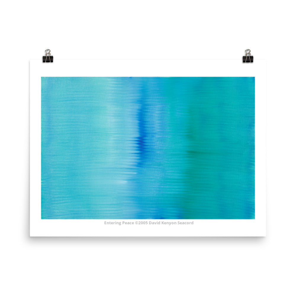 Entering Peace 18" x 24" Poster