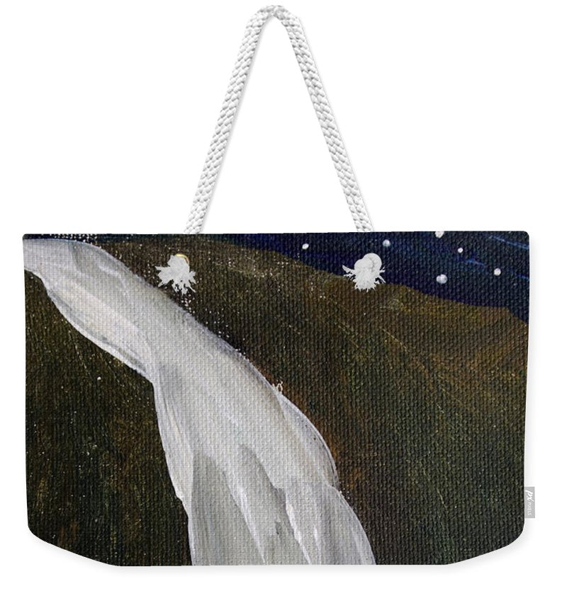 Falling Water at Night - Weekender Tote Bag