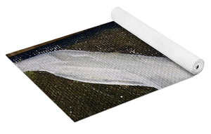 Falling Water at Night - Yoga Mat