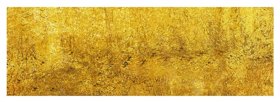 Golden Quiet Presence - Yoga Mat