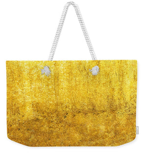 Golden Quiet Presence - Weekender Tote Bag