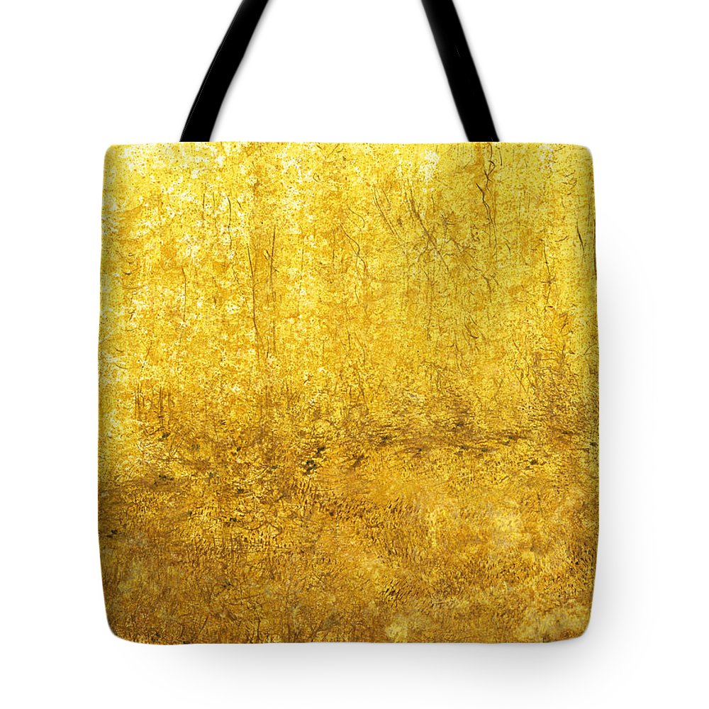 Golden Quiet Presence - Tote Bag