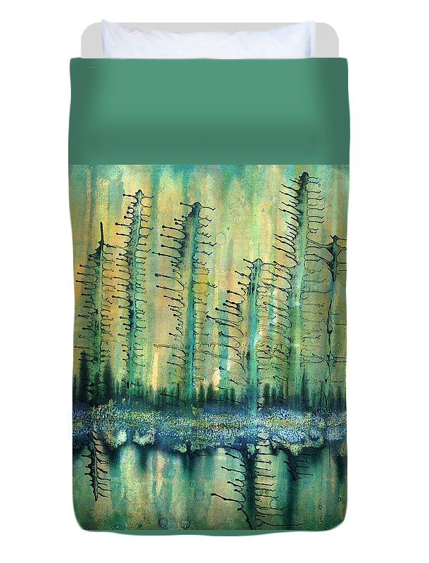 Imperfections Made Irrelevant By Beauty - Duvet Cover