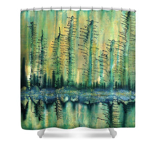Imperfections Made Irrelevant By Beauty - Shower Curtain