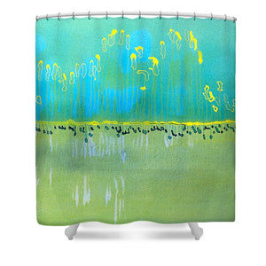 Like Seeing the Wind - Shower Curtain