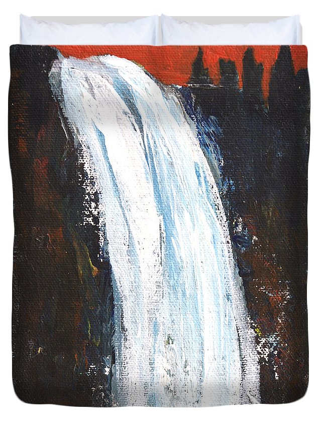 Plunging Abandon - Duvet Cover