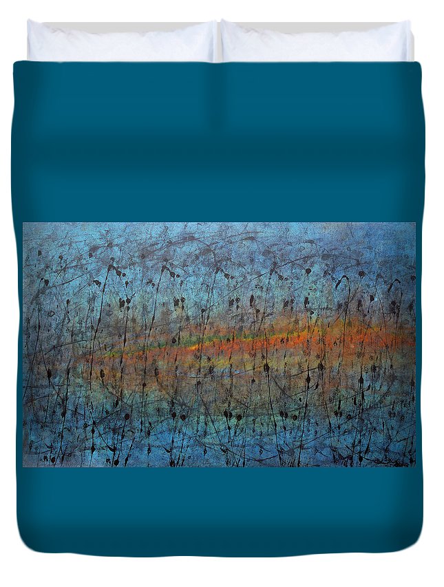 Rainbow in the Reeds - Duvet Cover