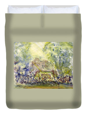 Revelry At Ashland Community Faire - Duvet Cover