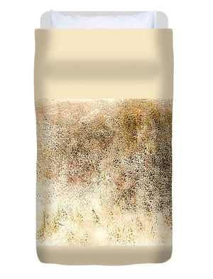 Simple Beauty in a Delicate Balance - Duvet Cover