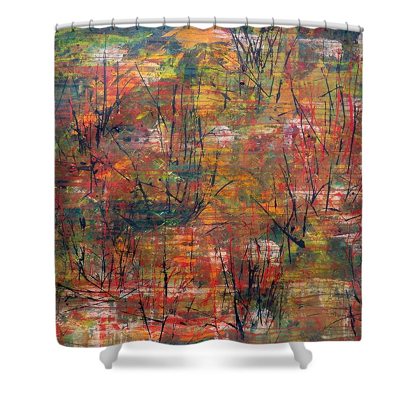 Sleeping Buddha - Shower Curtain