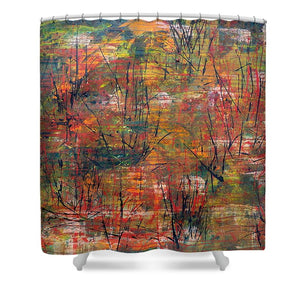 Sleeping Buddha - Shower Curtain