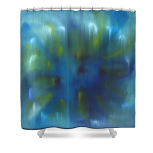 Stonehenge of Light - Shower Curtain