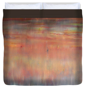 The Embrace of Two Dreamers - Duvet Cover