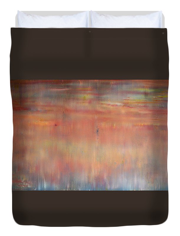The Embrace of Two Dreamers - Duvet Cover