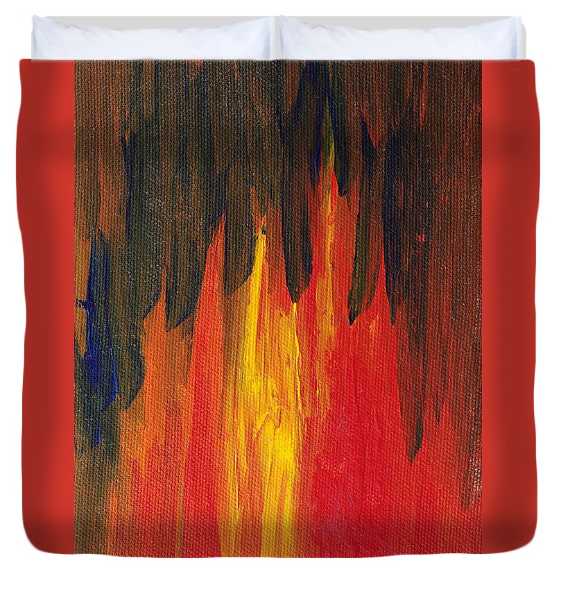 The Flames of Transformation - Duvet Cover