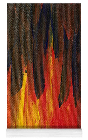 The Flames of Transformation - Yoga Mat