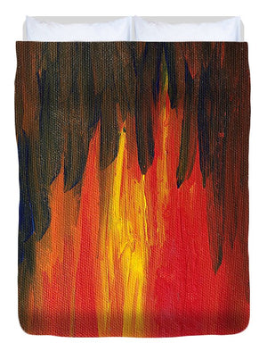 The Flames of Transformation - Duvet Cover