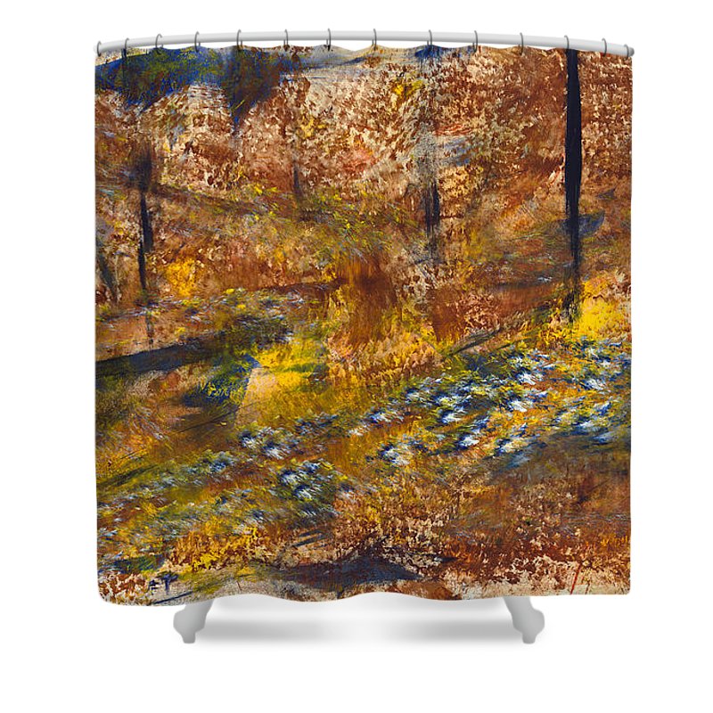 The Healing Garden - Shower Curtain