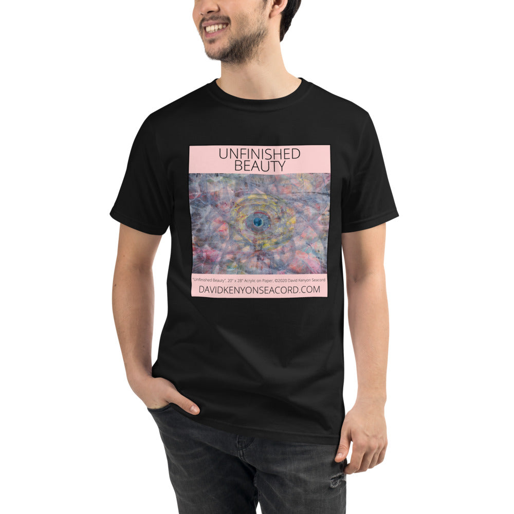 Unisex Organic T-Shirt: Art Title: Unfinished Beauty