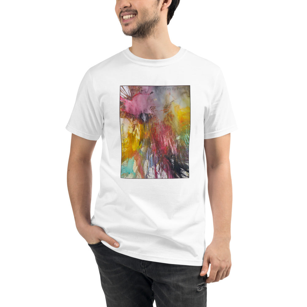 Unisex Organic T-Shirt: Art Title: Titles By Infinity