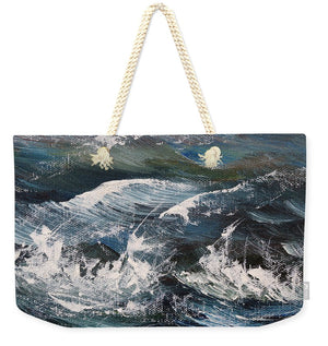 Whitecaps at Sea - Weekender Tote Bag