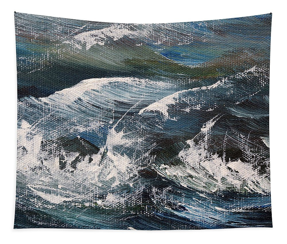 Whitecaps at Sea - Tapestry