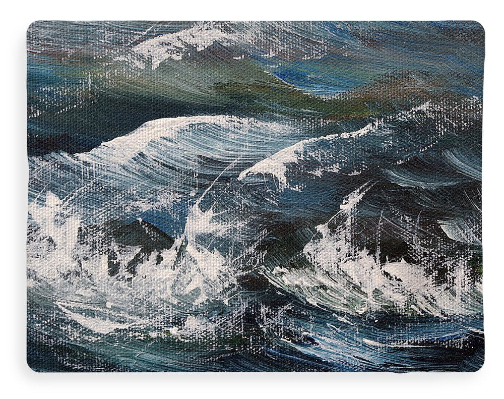 Whitecaps at Sea - Blanket